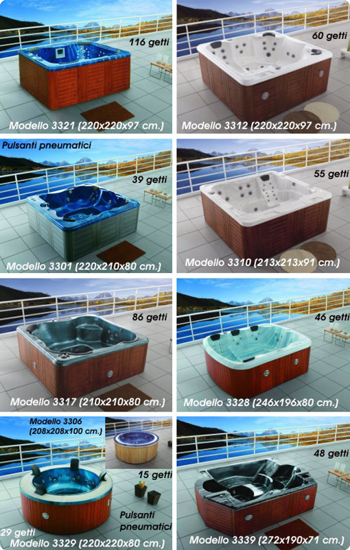 mini piscine idromassaggio
